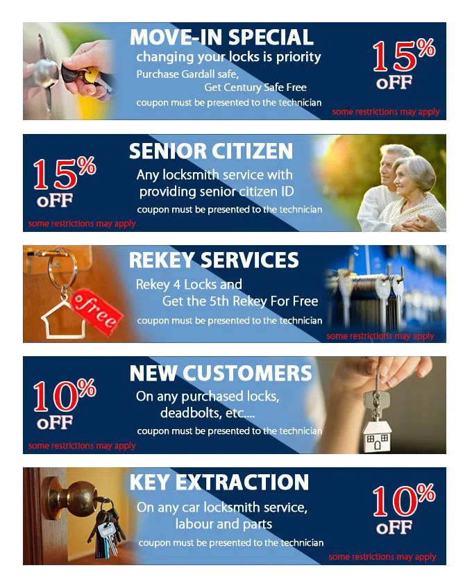 State Locksmith Services San Diego, CA 619-824-3439 - coupon20-set-five